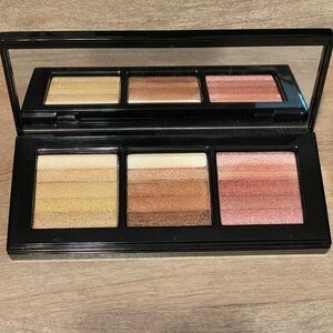 Shimmer Eyeshadow Palette - Gold, Brown, Pink